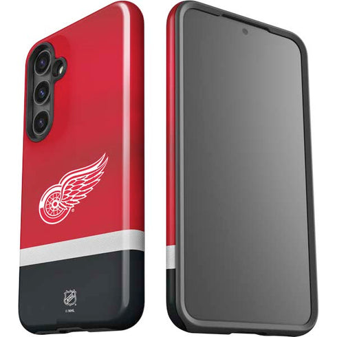 NHL Detroit Red Wings Jersey Galaxy S25 Impact Case